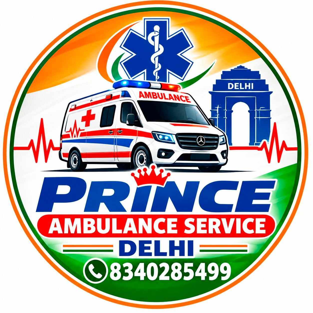 Prince Ambulance Service logo