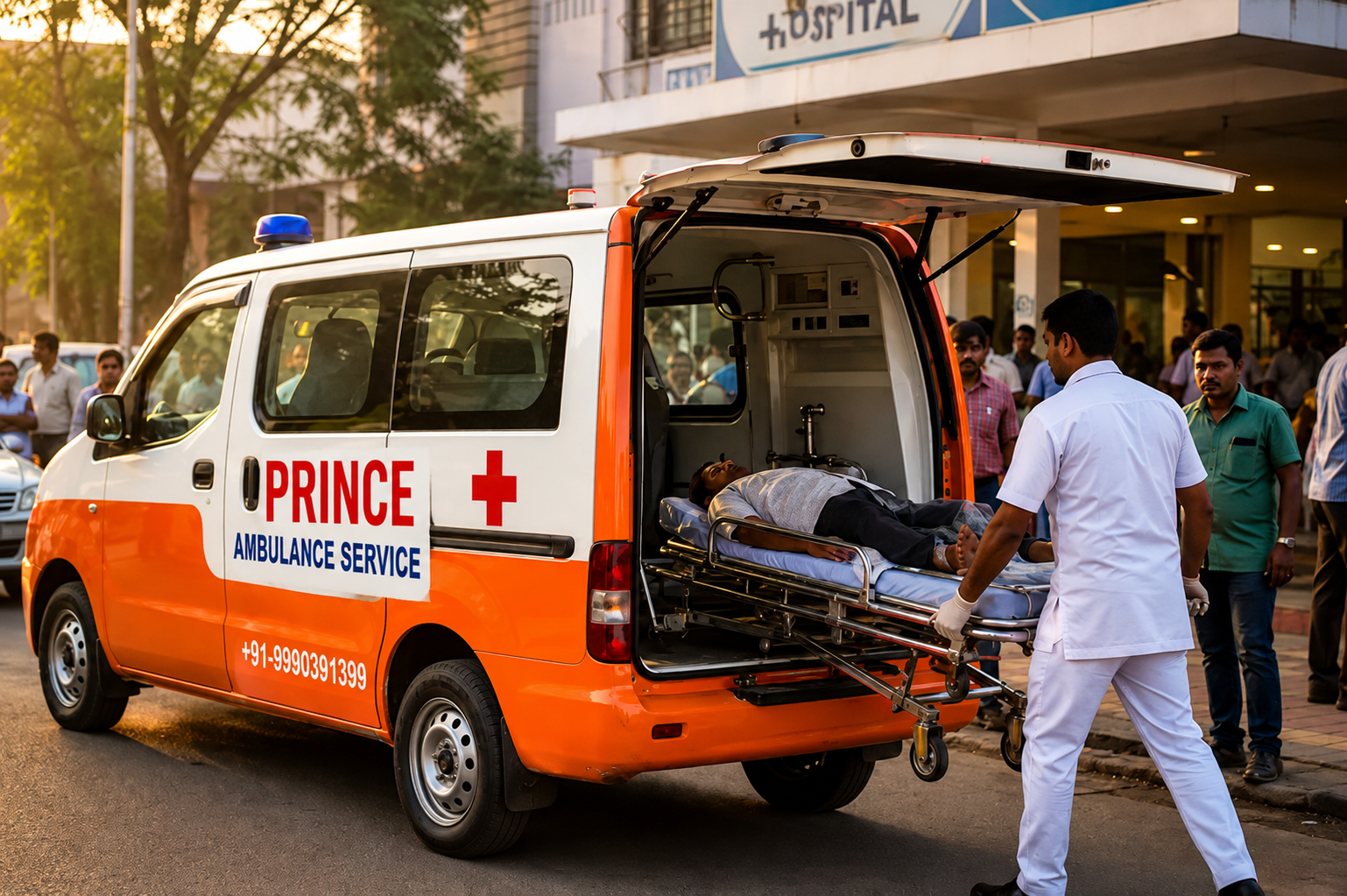 24/7 emergency ambulance service