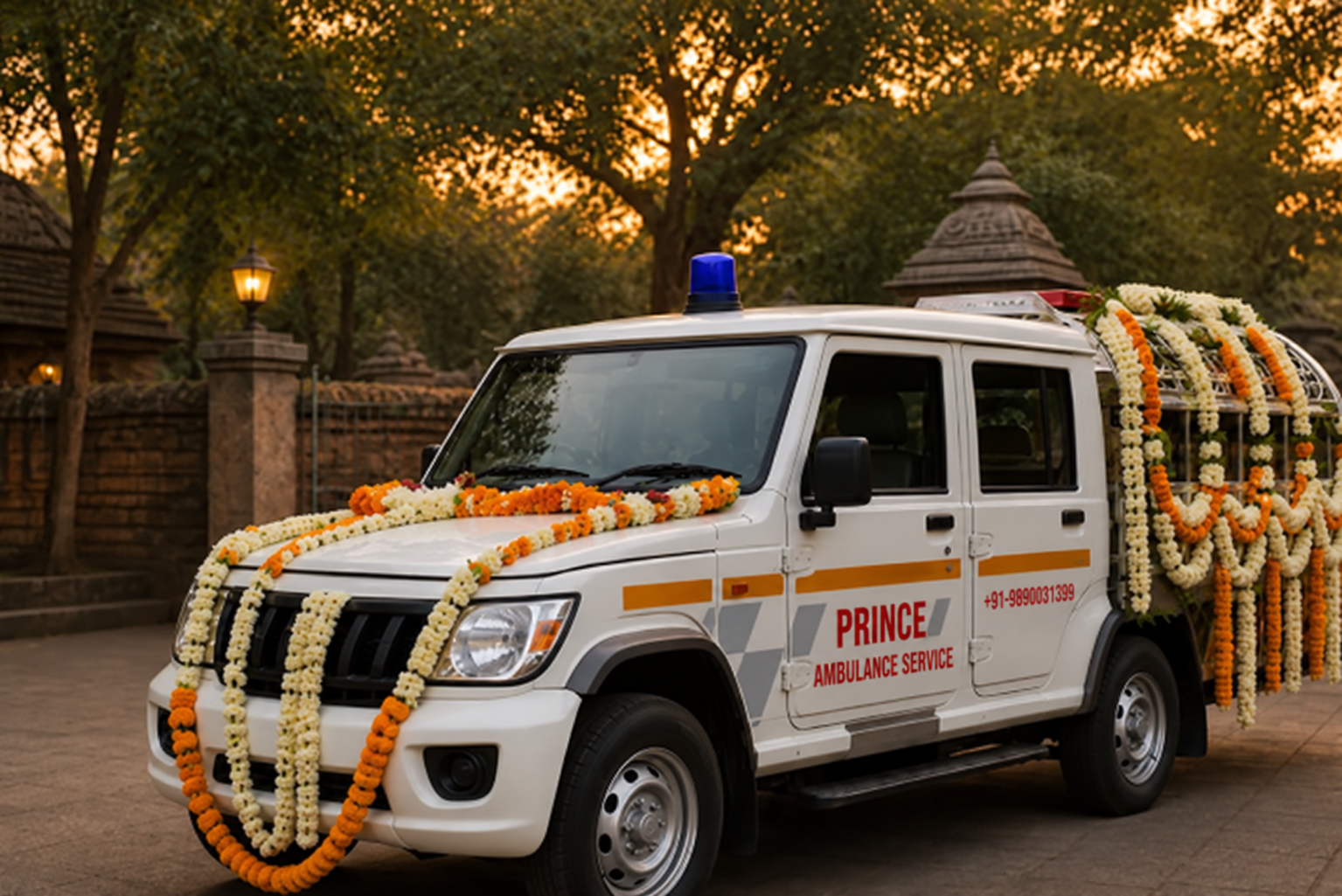 Funeral transport arrangements for families