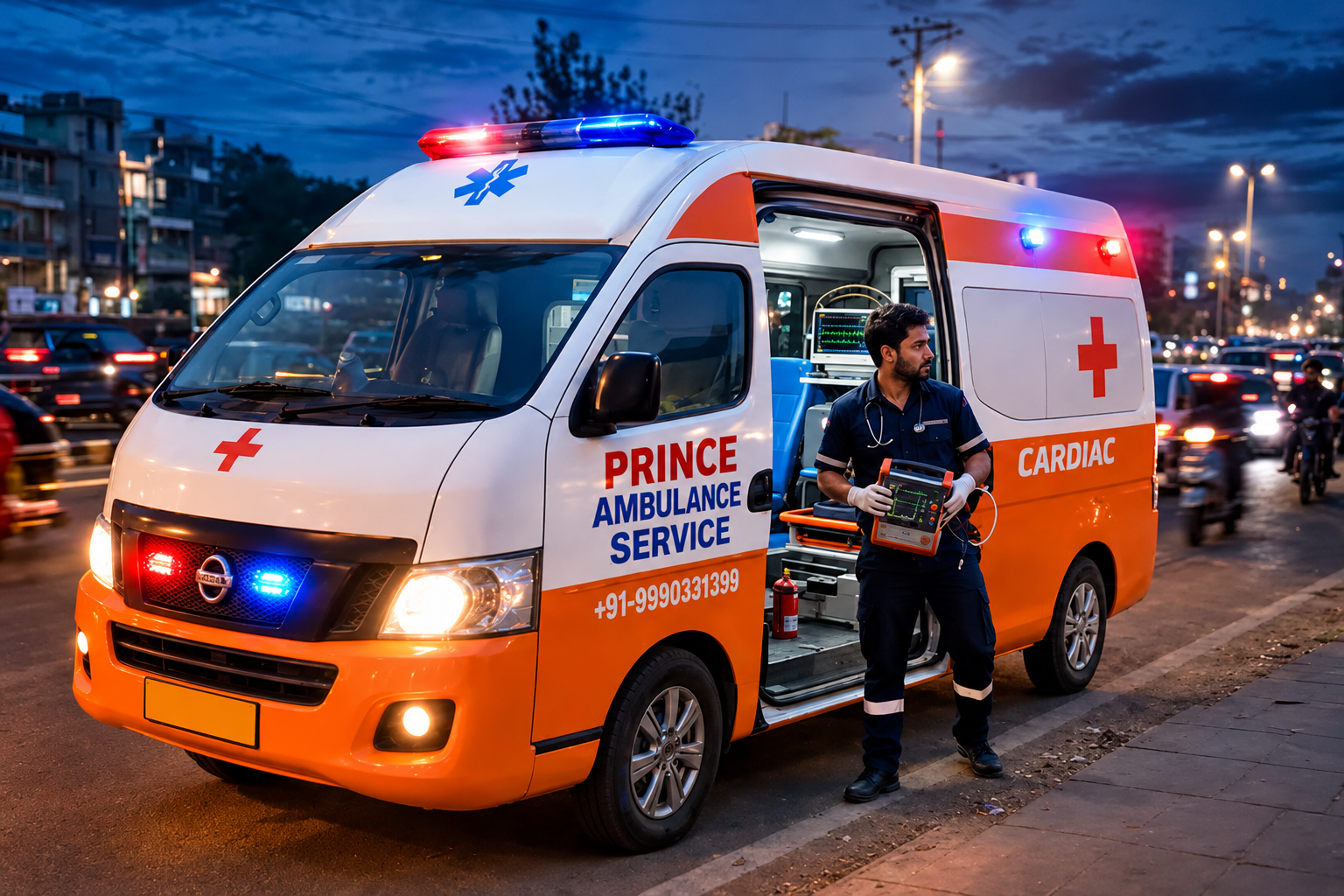 Cardiac emergency medical support